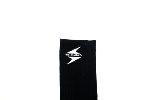 Cloned Sport Sock (blk/wht)