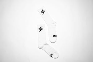 Cloned Sport Sock (wht/blk)