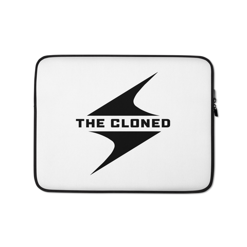 Cloned Laptop Sleeve - White